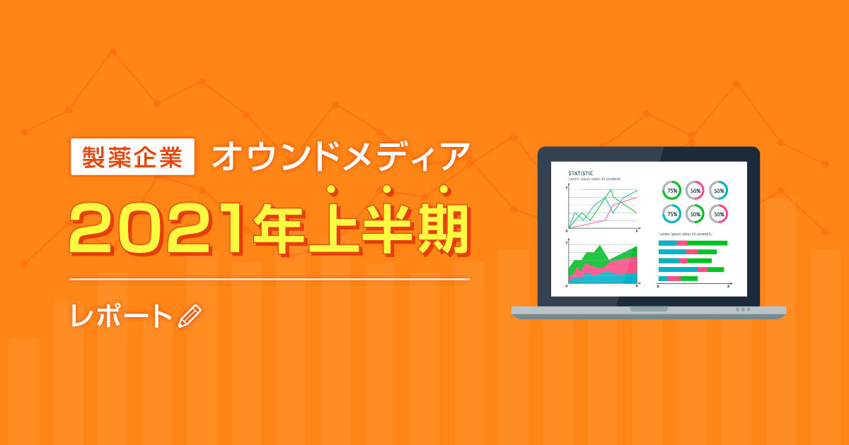 製薬企業オウンドメディア2021年上半期レポート