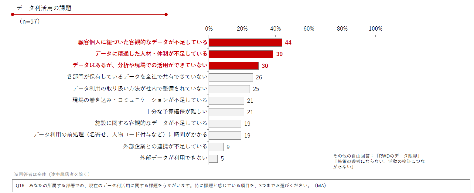 DL資料「製薬企業におけるデジタル&データ活用 実態調査2025」より抜粋/Medinew