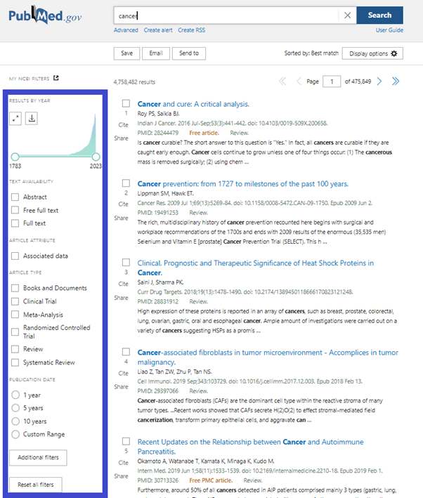 Pubmedの使い方-4