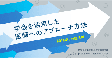 学会を活用した医師へのアプローチ方法<MRとの連携編>